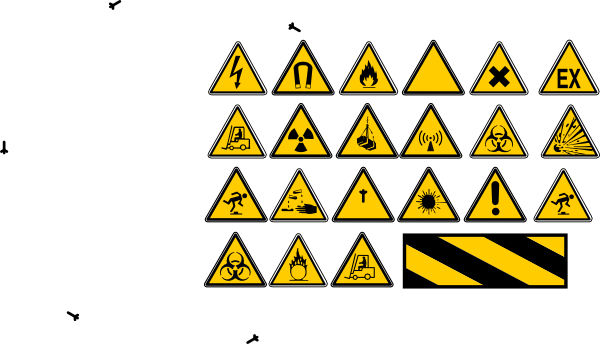 600x344 Danger Signs Clip Art