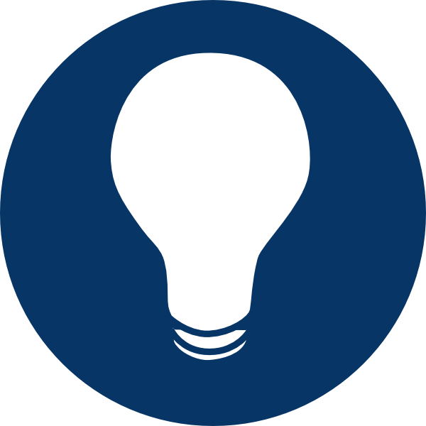 600x600 Bulb Clipart Dark Light