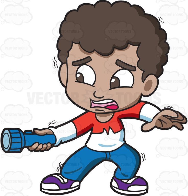 736x768 Dark Clipart Scared Kid