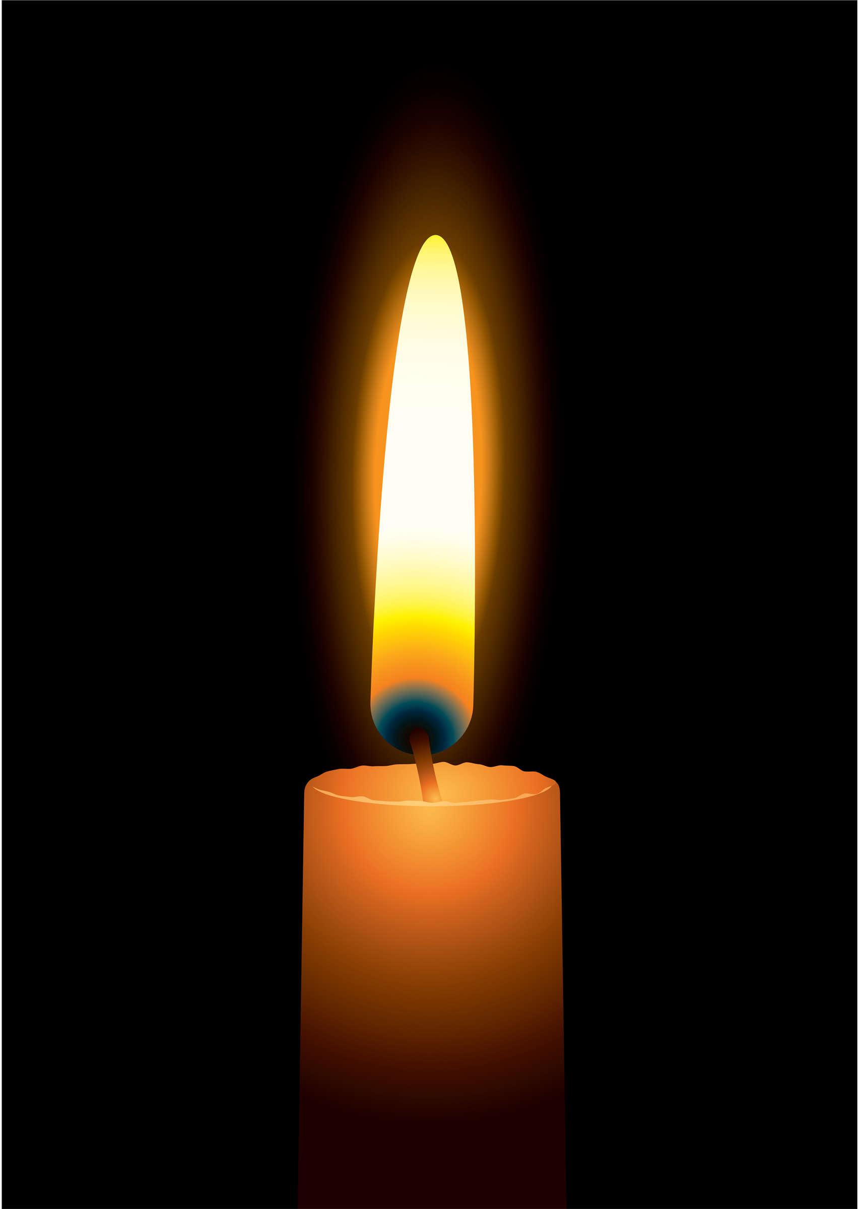 1707x2400 Flame Clipart Candle Flame