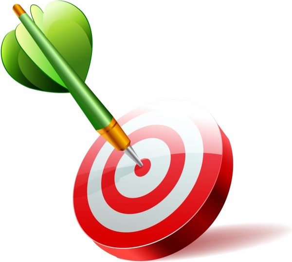 600x537 Target Clipart Dart