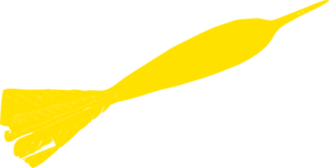 299x153 Yellow Dart Clip Art