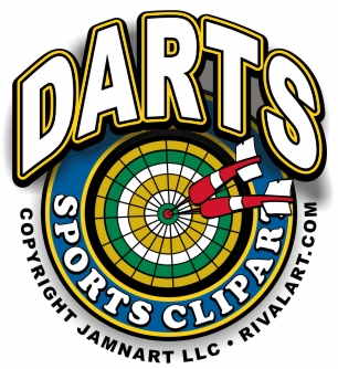 306x334 Dart Clipart