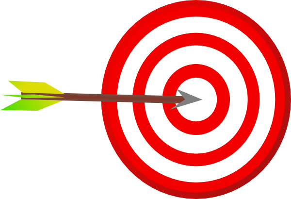 600x410 Bullseye Target Arrow Clip Art