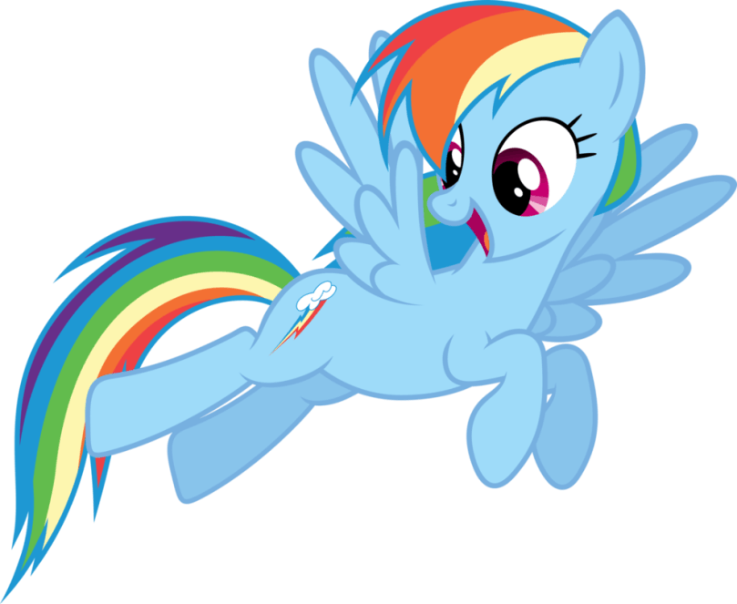 809x663 Rainbow Dash Cliparts