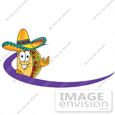 450x450 Cliprt Graphic Of Crunchy Hard Taco Character Wearing
