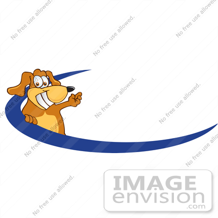 450x450 Cliprt Graphic Of Cute Brown Dog Cartoon Character Logo