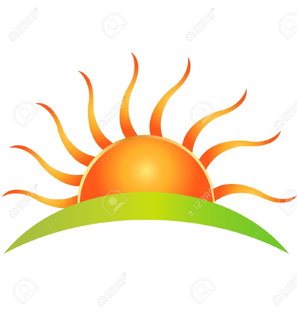 1234x1300 Dawn Clipart Rising Sun