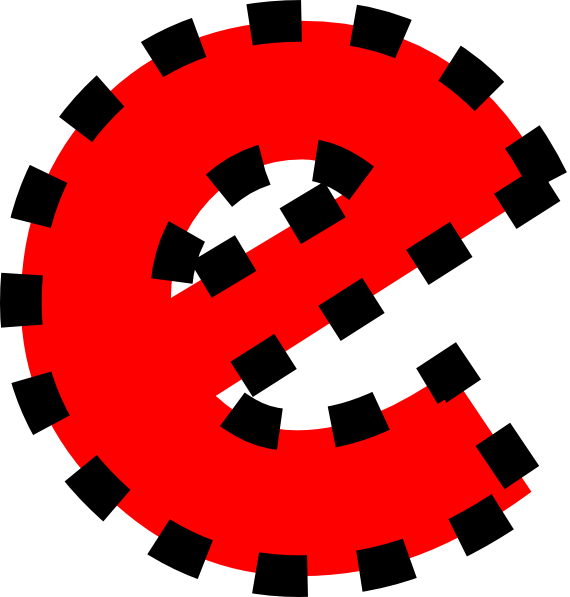 570x597 Lowercase E Clip Art