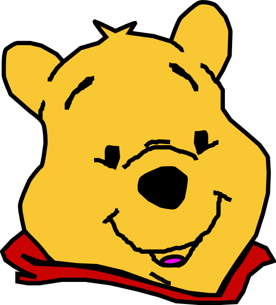 540x595 Winnie The Pooh Clip Art