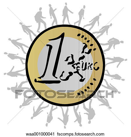 450x470 Clipart Of Men, Finances, European, Day, Raise, Dawn Waa001000041