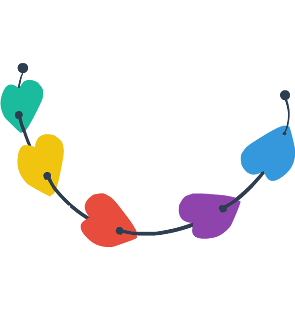 600x630 Valentine's Day Clipart Frame