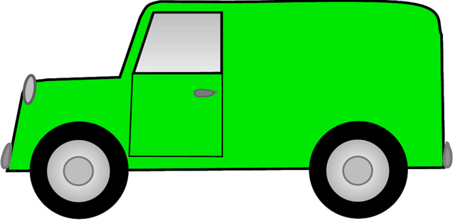 640x311 Daycare Van Free Clipart