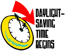 220x172 Daylight Savings Time Clip Art