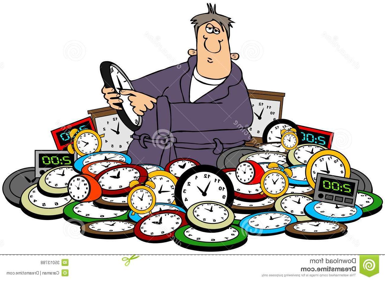 1300x949 Best Hd Man Setting Time Clocks Illustration Depicts Pile Daylight