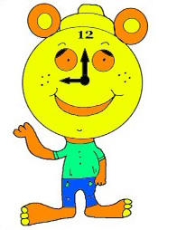 206x254 Clock Daylight Clipart