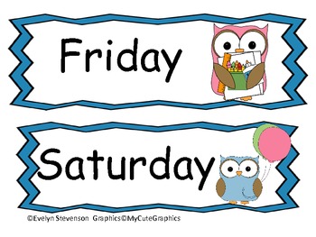 350x263 Days Of The Week Clip Art