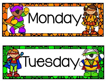 Days Of The Week Clipart | Free download on ClipArtMag