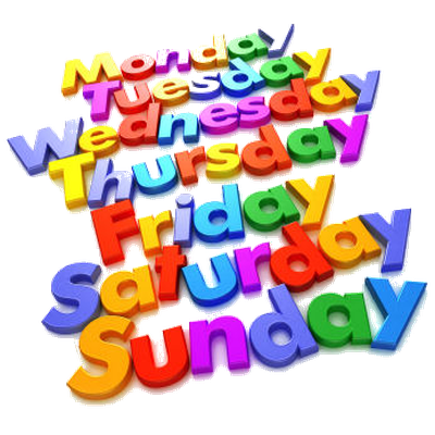 400x400 French Days Of The Week And Months