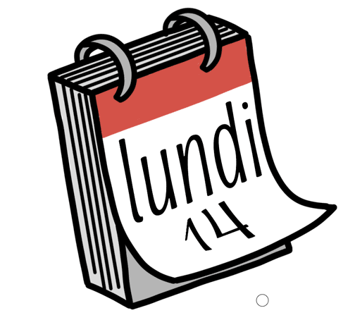 504x454 French Days Of The Week (With Audio Pronunciation)