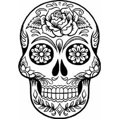 236x236 Sugar Skull Clip Art Many Interesting Cliparts