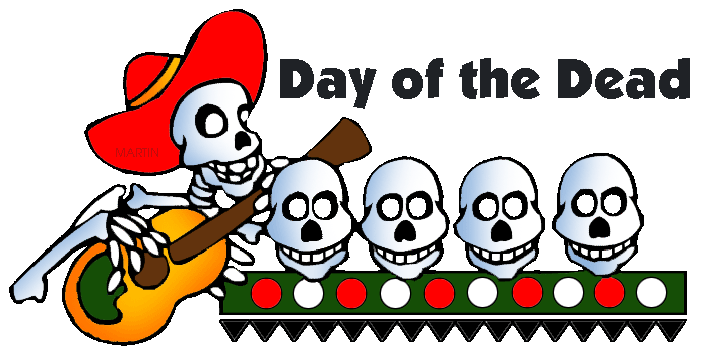709x355 Day Of The Dead Clipart