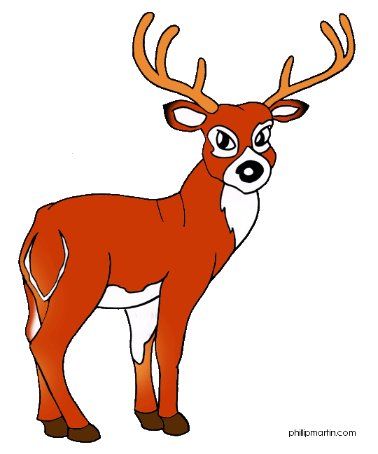 540x648 Dear Clipart White Tailed Deer