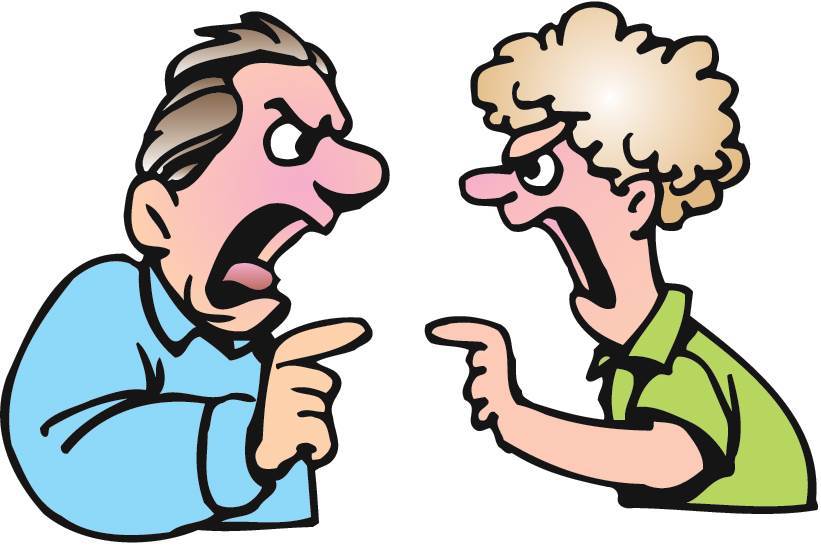 821x546 Quarreling Clipart