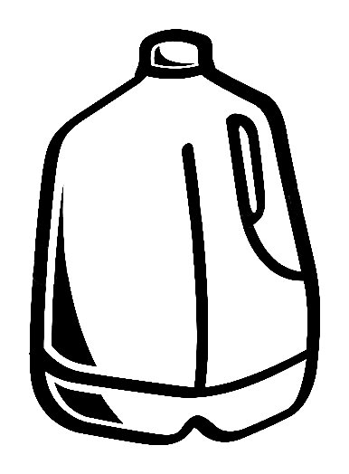 386x524 Clip Art Milk 1 2 Gallon Clipart Kid