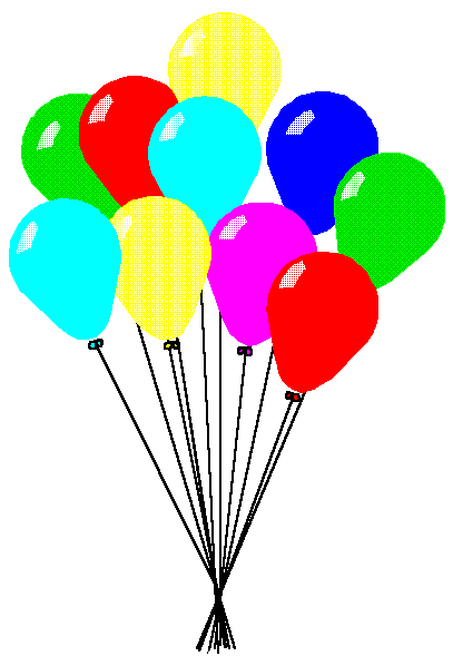 407x598 Balloon Background Clipart