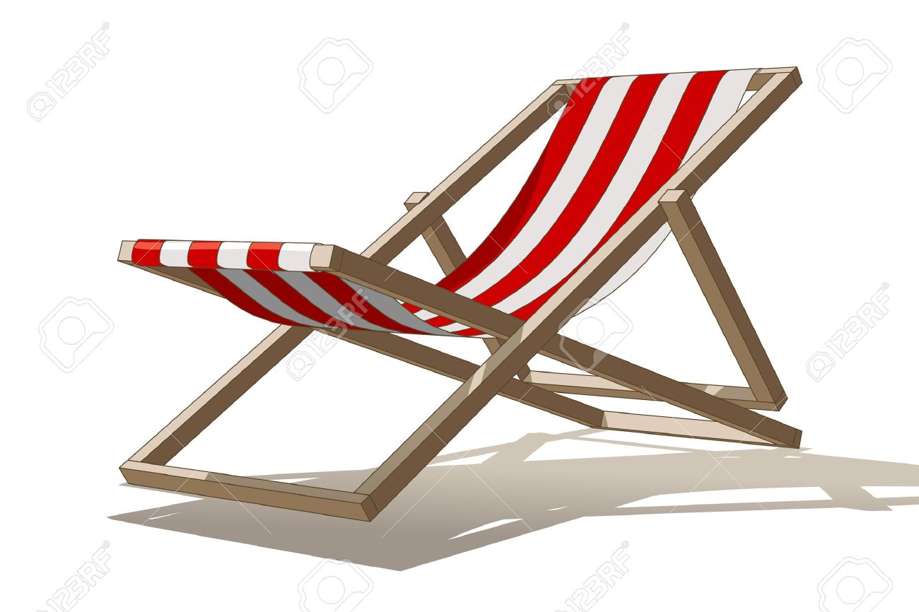 1300x866 Deck Chair Clipart