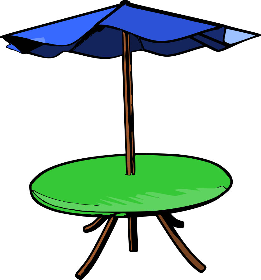 838x900 Picnic Table Clip Art 5