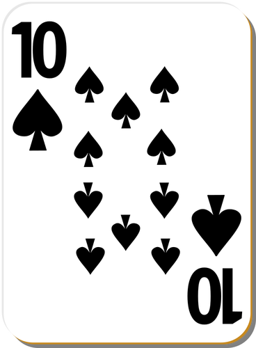 368x500 Ten Of Spades Playing Card Vector Clip Art Public Domain Vectors