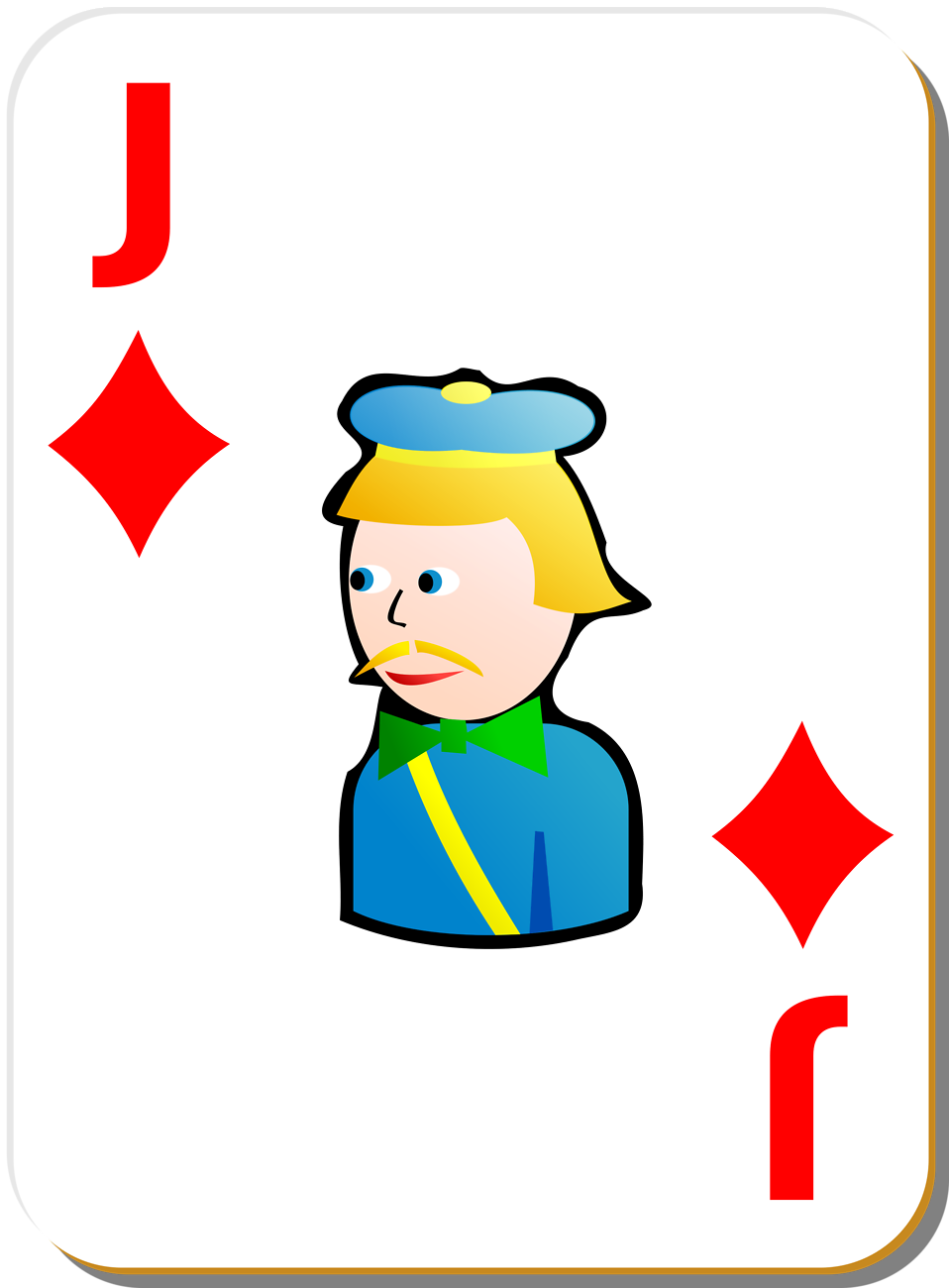 958x1300 Playing Card Free Stock Photo Illustration A Jack