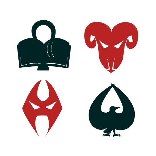 500x500 Playing Card Suits Clipart 2008824