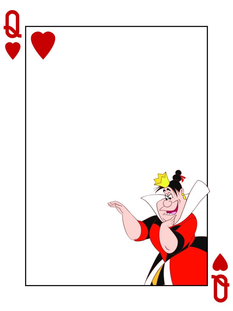 768x1024 Queen Of Hearts