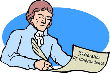 350x235 Declaration Of Independence Clipart Preamble