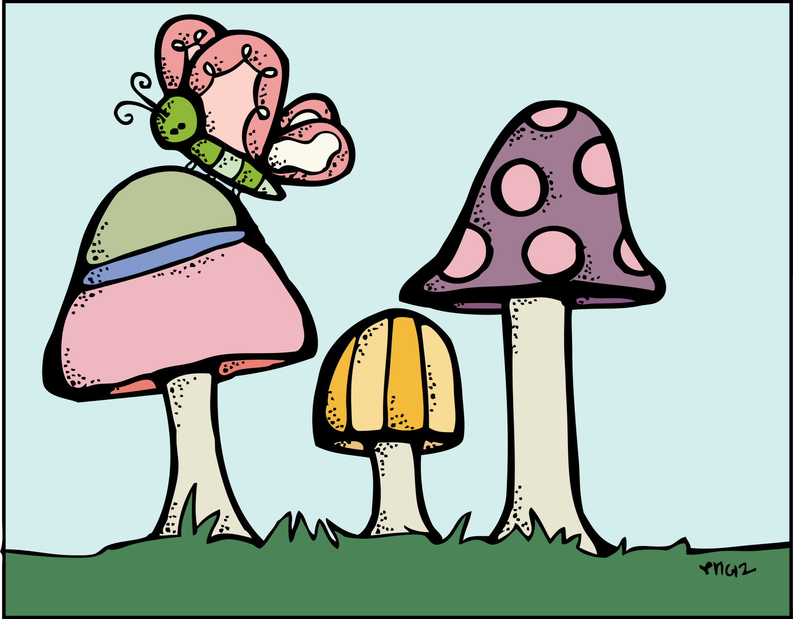 1600x1248 Mushroom Clipart Cute Country