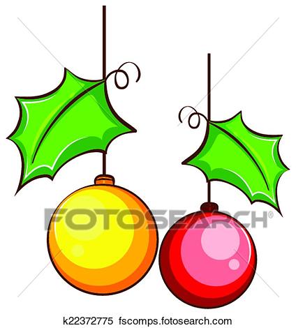 424x470 Clipart Of A Simple Coloured Drawing Of A Christmas Decor