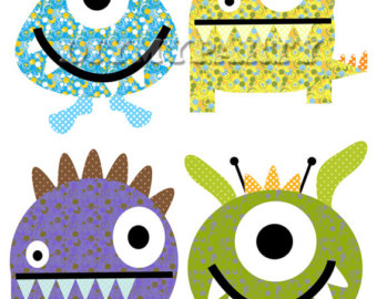 340x270 Monster Clipart Printable