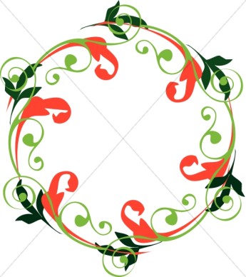 345x388 Traditional Christmas Clip Art