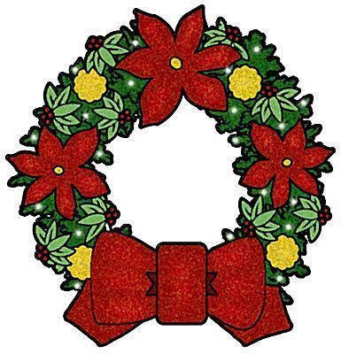 385x400 Best Free Christmas Clip Art Ideas Floral