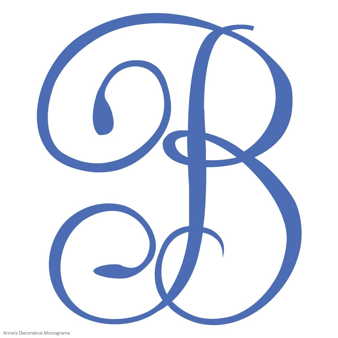 1300x1300 Provo Craft 2002860 Anna's Decorative Monograms Cricut