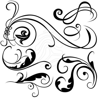 400x400 Decorative Lines Clip Art