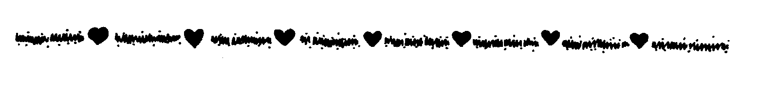 1561x209 Photo Collection Heart Line White