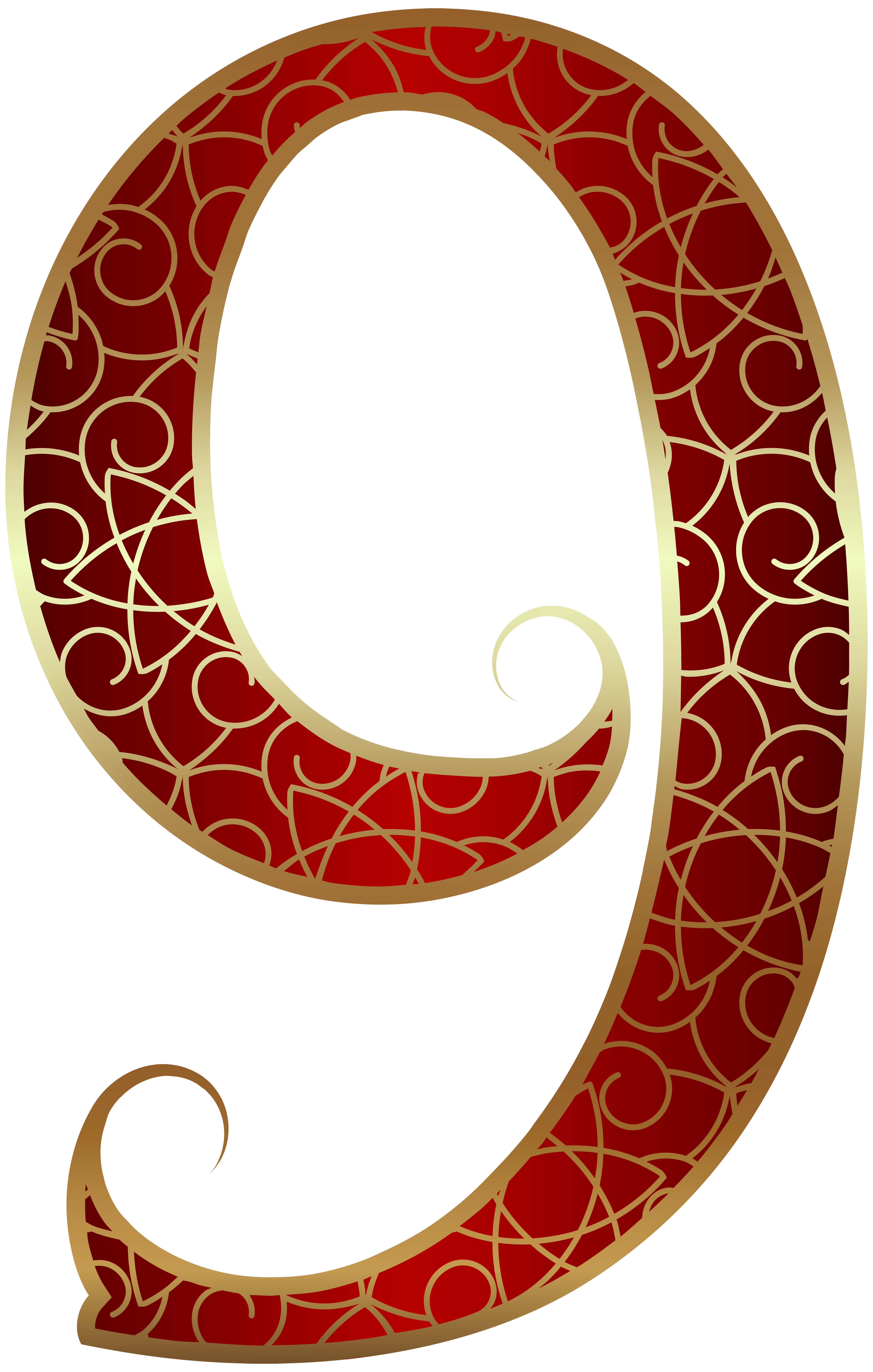 5093x8000 Gold Red Number Nine Png Clip Art Imageu200b Gallery Yopriceville