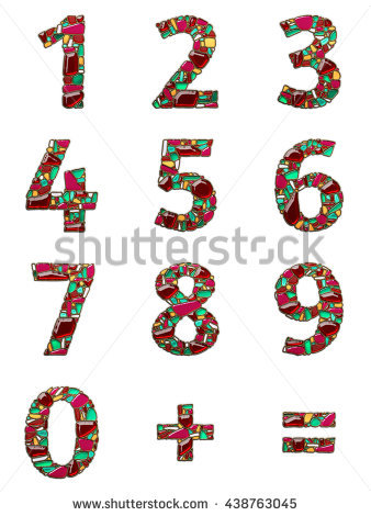 338x470 Number 3 Design Clipart Arabic