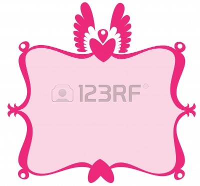 400x371 Free Pink Scroll Clipart