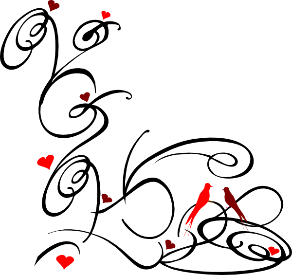 600x565 Decorative Swirl Svg Clip Arts Download