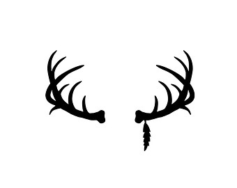 340x270 Antler Clip Art